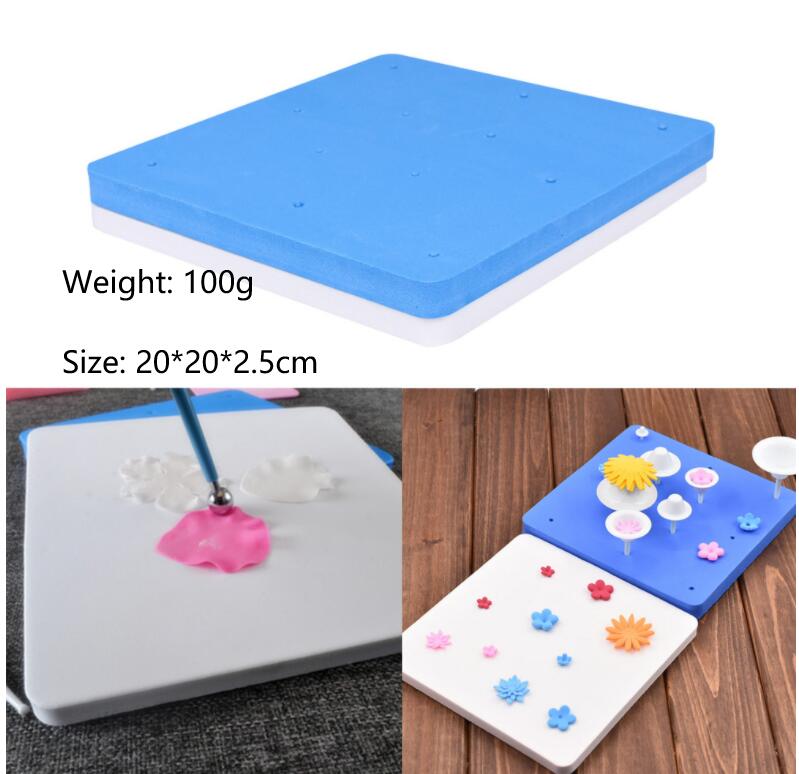 12 hole sponge pad foam fondant candy flower drying pad  fondant tool