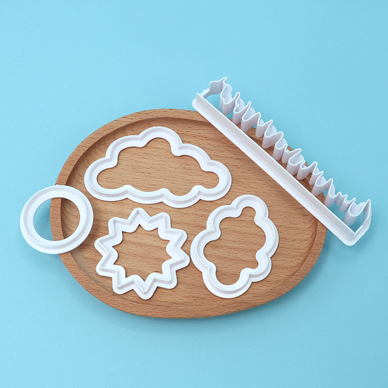 2024 New Sun Cloud Grass Cookie Cutter Mold