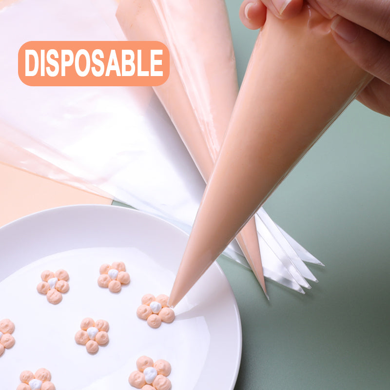 12/14 /16/18 inch PE Icing Bags Cake Decorating Tool Disposable Piping Bag